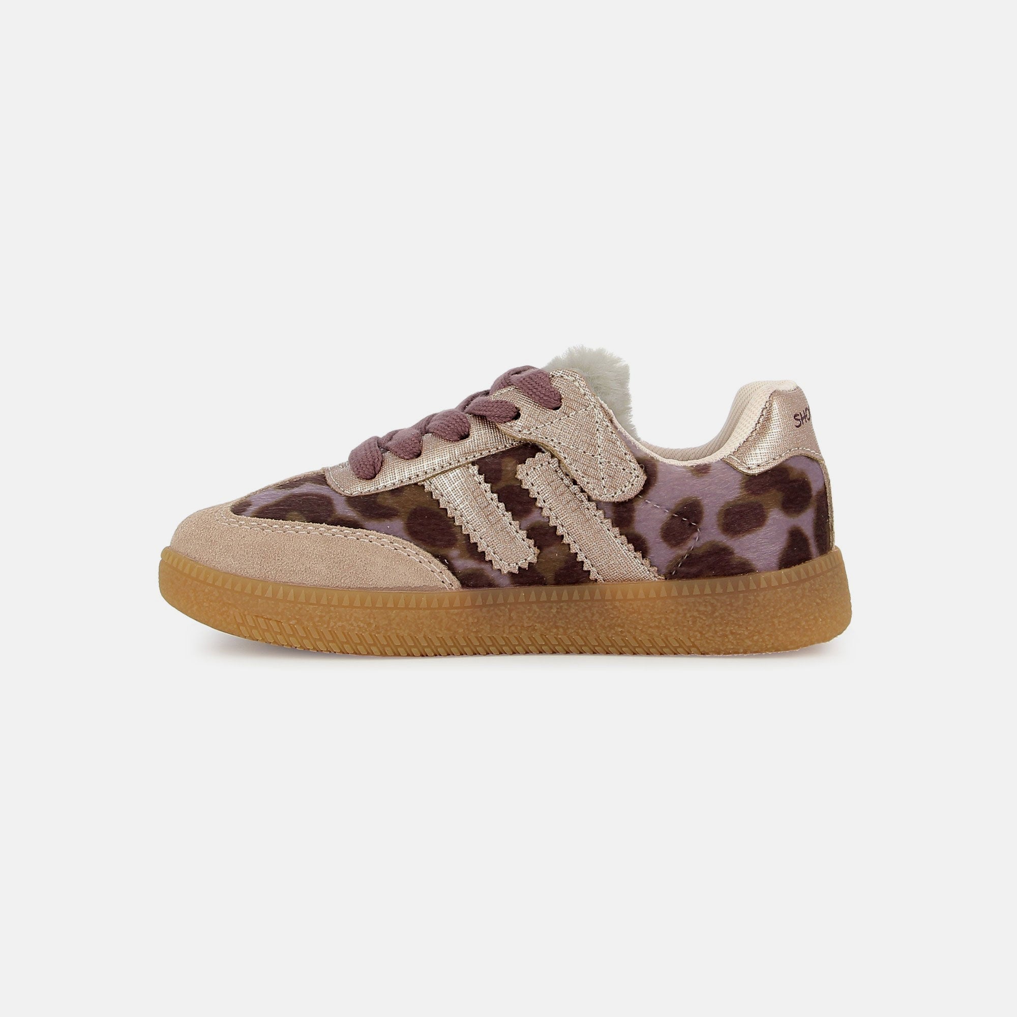YUZU LACE HAIRY LEO PURPLE BASKETS