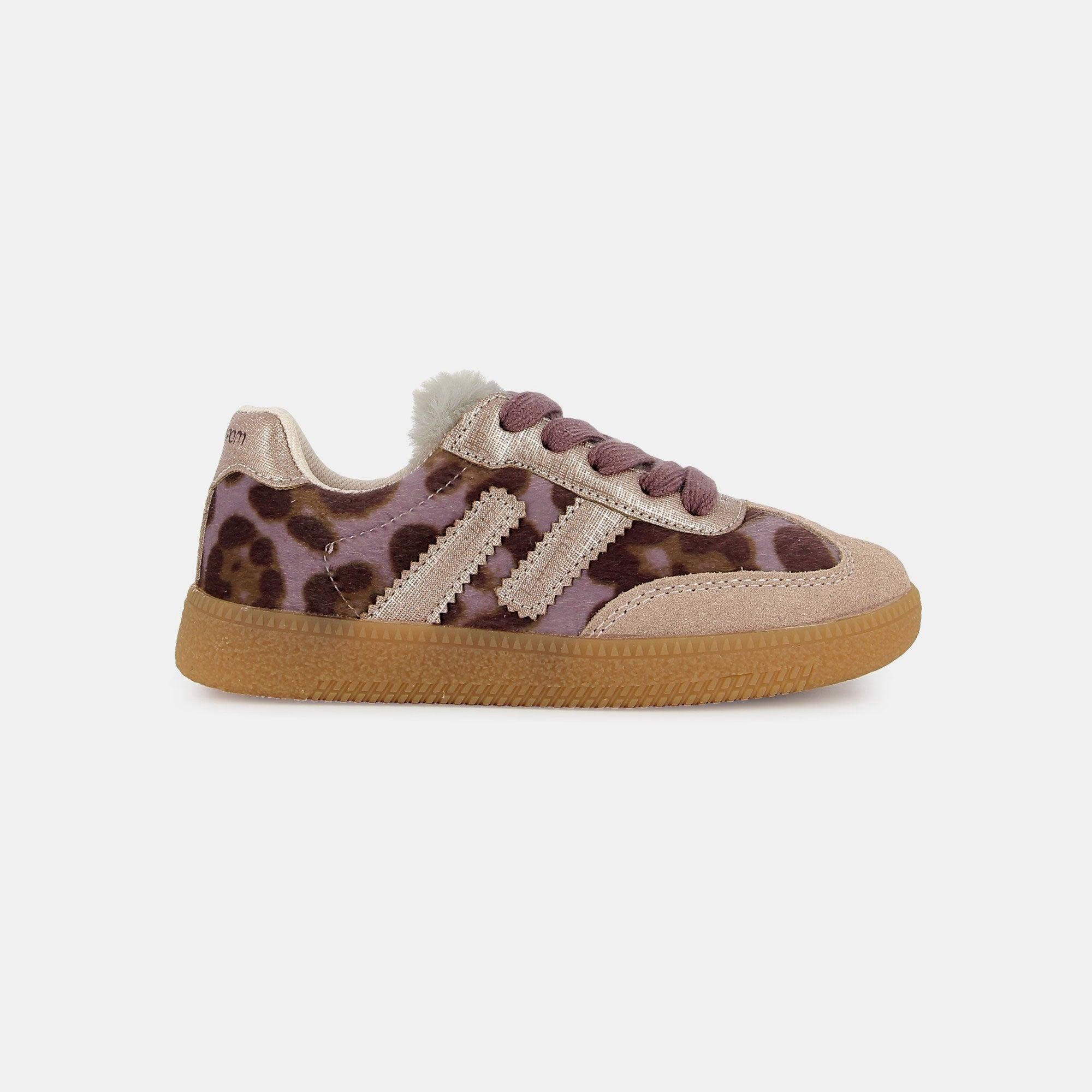 YUZU LACE HAIRY LEO PURPLE BASKETS